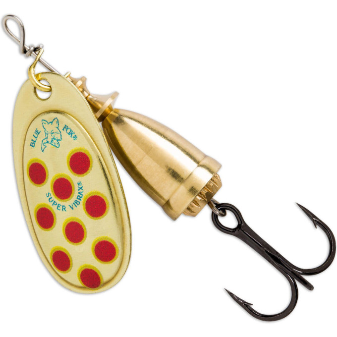 Вращающаяся блесна BLUE FOX Vibrax Hot Pepper 10 г, BFS4-GYR